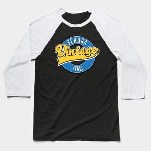 Verona italy vintage style logo Baseball T-Shirt